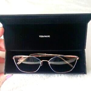 Brand New Vera Wang eyeglass V574 frame and case